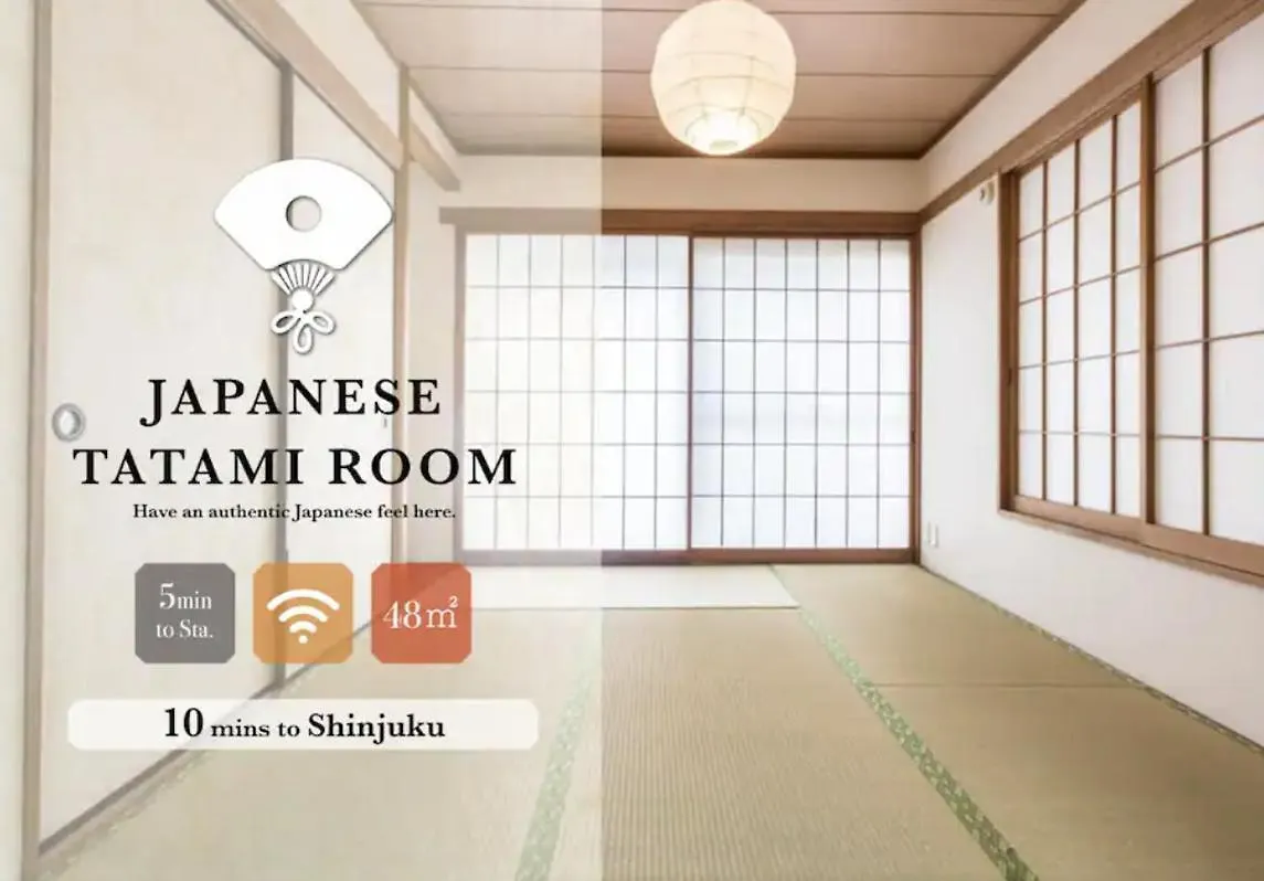 Tokyo Central Shinjuku-Ward Japanese Tatami House 2Dk-新宿03 0*,